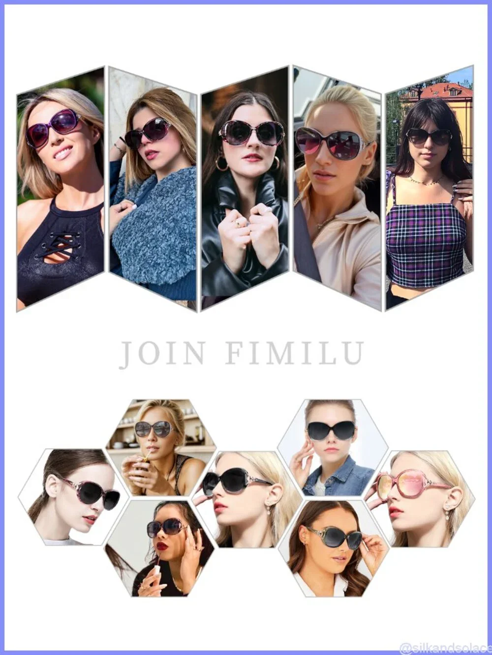 Oversized Polarized Sunglasses Retro Wrap Around UV400 Full